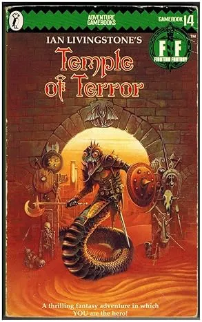 Temple of Terror (Puffin Adventure Gamebooks)